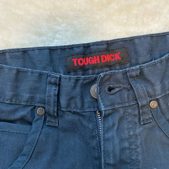 Men's Black Cargo Pants - Picture 3 of 4